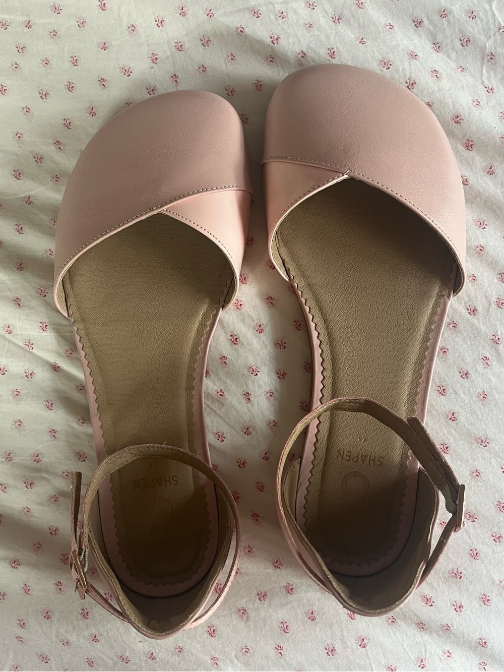 Shapen Poppy Barefoot Sandals Pink Size 41